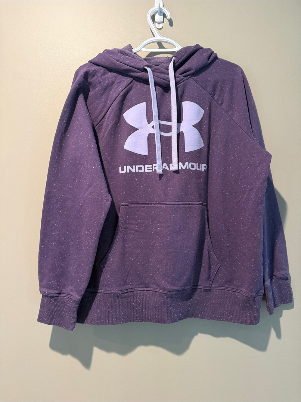 Under Armour Purple Speckled Cowl Neck Hoodie